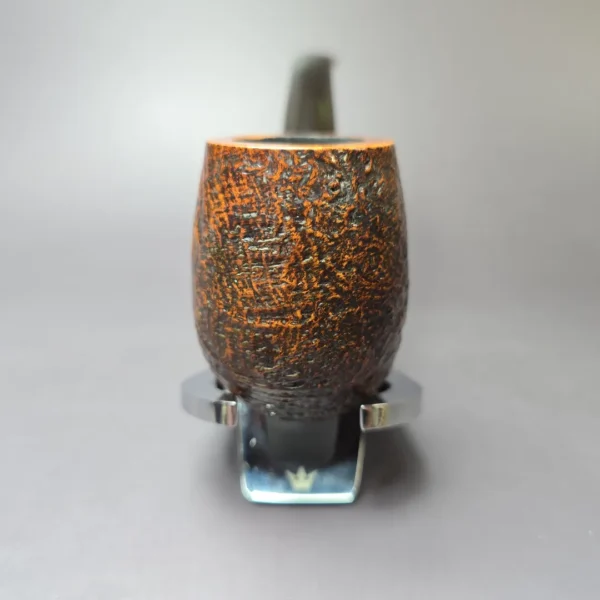 Blatter XL Sandblasted Bent Billiard Estate Briar Pipe, Canadian Estates - Image 3