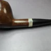 Jacobean Original by Les Wood Smooth Apple Estate Briar Pipe, Unsmoked - Image 3