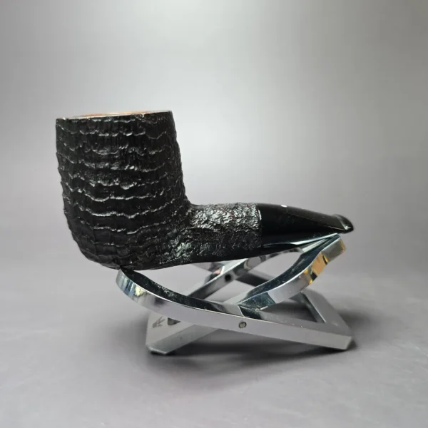 Dunhill 2001 Ring Grain 4903 Sandblasted Nosewarmer Estate Briar Pipe, English Esates - Image 4