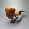 Bari Squash 7338 Smooth Acorn Estate Briar Pipe, Danish Estates - Image 4