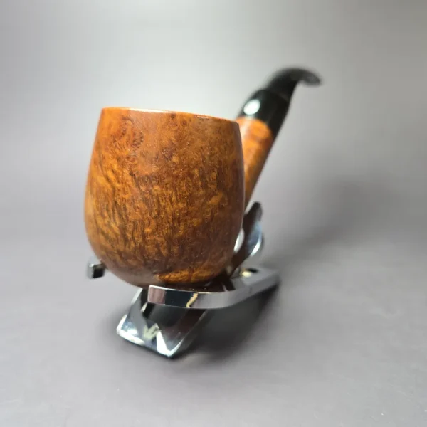 James Upshall S Grade Smooth Bent Billiard Estate Briar Pipe, English Estates - Image 4