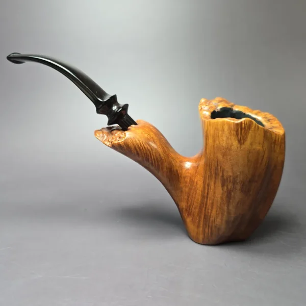Sven Lar (Michael Kabik) C Smooth Freehand Estate Briar Pipe, American Estates - Image 4