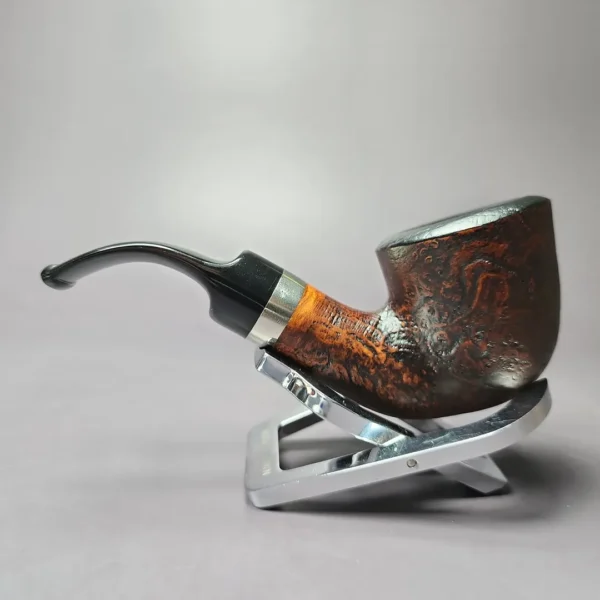 Morgan BlackJack 20 Sandblasted Dublin Briar Pipe, New - Image 4