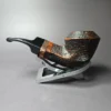 Morgan BlackJack 30 Sandblasted Bulldog Briar Pipe, New - Image 4