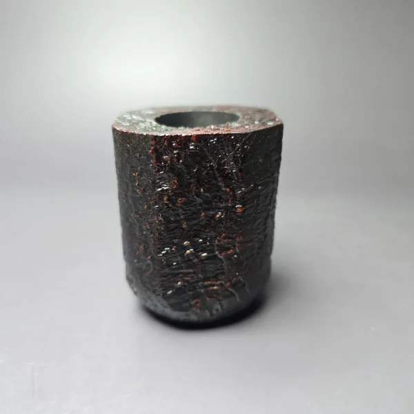 Ashton Achievement ELX Sandblasted Panel Estate Briar Pipe, Unsmoked - Image 4