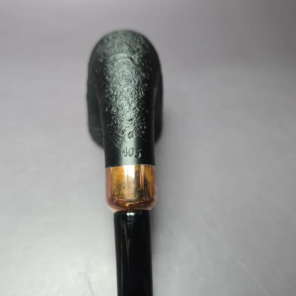 4th Generation Klassisk 405 Sandblasted Bent Dublin Estate Briar Pipe, Unsmoked - Image 4