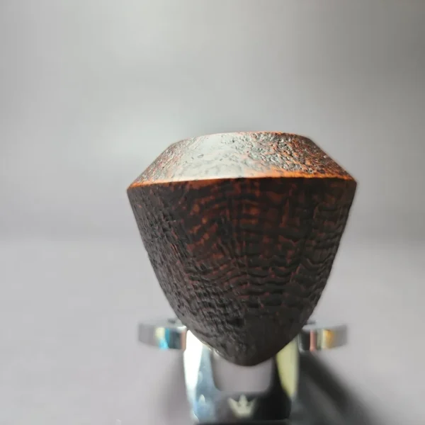 Morgan BlackJack 20 Sandblasted Bulldog Briar Pipe, New - Image 4