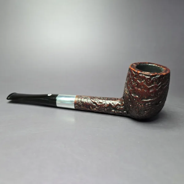 Kaywoodie Silhouette 76B Sandblasted Billiard Estate Briar Pipe, American Estates - Image 4