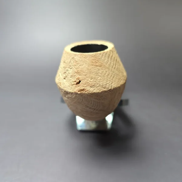 Morgan Bones Sandblasted Bulldog Briar Pipe, New - Image 4