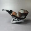 Morgan BlackJack 30 Sandblasted Bulldog Briar Pipe, New - Image 4