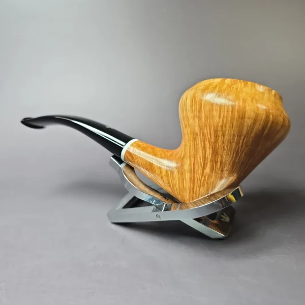 Viprati 4 Clover Smooth Acorn w/ Ivorite Estate Briar Pipe, Unsmoked - Image 4