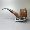 Blatter XL Sandblasted Bent Billiard Estate Briar Pipe, Canadian Estates - Image 4