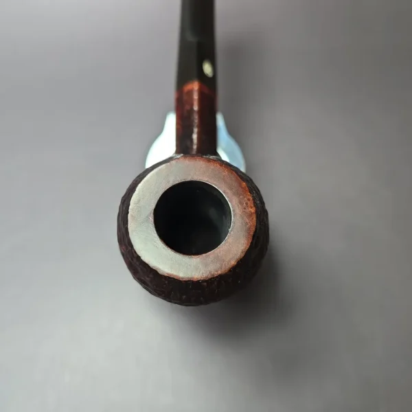 James Upshall w/ Bill Taylor Sandblasted Bulldog Estate Briar Pipe, Unsmoked - Image 4