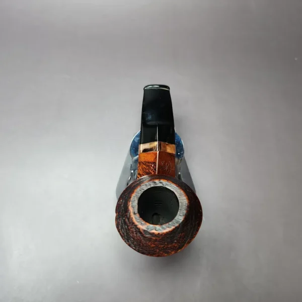 Morgan BlackJack 30 Sandblasted Bulldog Briar Pipe, New - Image 4