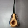 Morgan Bones Sandblasted Churchwarden Briar Pipe, New - Image 4