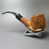 James Upshall S Grade Smooth Bent Billiard Estate Briar Pipe, English Estates - Image 5
