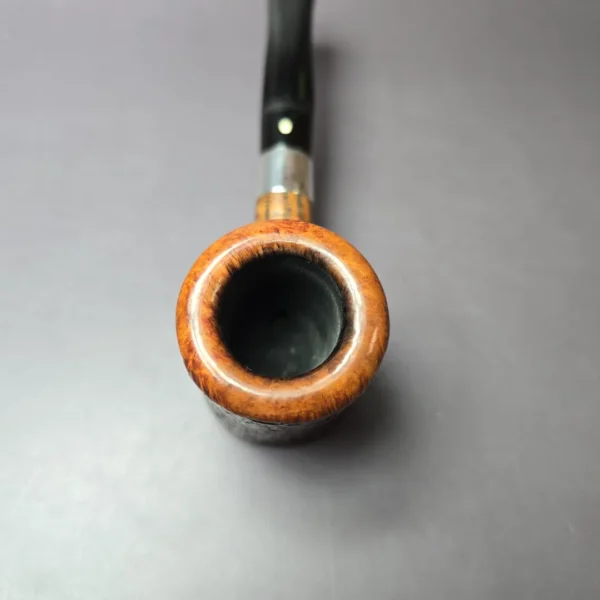 Dunhill 1960 Shell 6475 Sandblasted Cherrywood Estate Briar Pipe, English Estates - Image 5