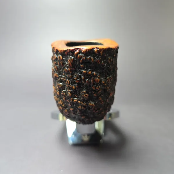 Castello Sea Rock KKK 19 Rusticated Zulu Estate Briar Pipe, Italian Estates - Image 5