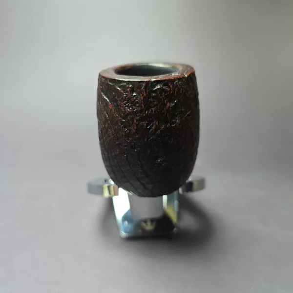 Savinelli Punto Oro 128 Sandblasted Army Mount Estate Briar Pipe, Italian Estates - Image 5