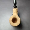 Morgan Bones Sandblasted Horn Briar Pipe, New - Image 5