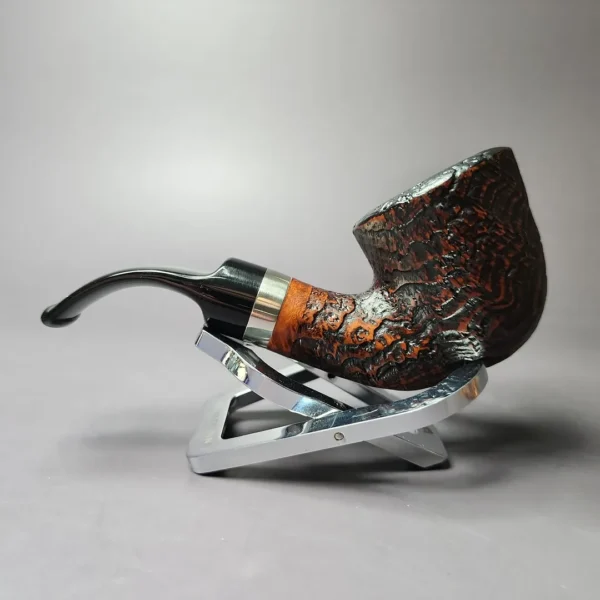 Morgan BlackJack 20 Sandblasted Dublin Briar Pipe, New - Image 5