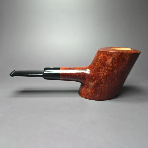 L'Anatra Ventura Speeding Poker Smooth Estate Briar Pipe, Unsmoked - Image 5