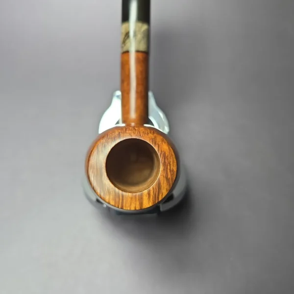 Max Capps Smooth Cobra w/ Aged Redwood Estate Briar Pipe, Unsmoked - Image 5