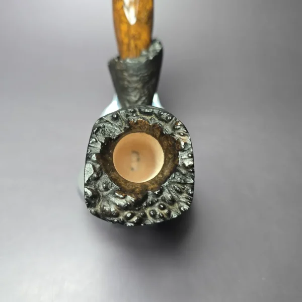 Peter Toth Sandblasted Freehand Handmade Briar Pipe, New - Image 5
