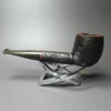 James Upshall w/ Bill Taylor Sandblasted Liverpool Estate Briar Pipe, Unsmoked - Image 5