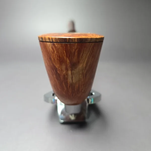 Pierre Morel Straight Grain Spigot Churchwarden Estate Briar Pipe, French Estates - Image 5
