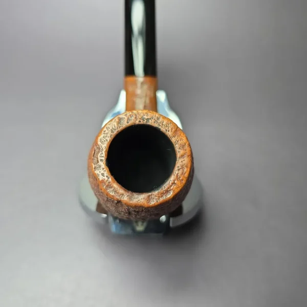 WO Larsen (1960s) Super Sandblasted Egg Estate Briar Pipe, Danish Estates - Image 5