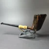 Walt Cannoy Cardinal House Hollingsworth E24 Handmade Briar Pipe, New - Image 5