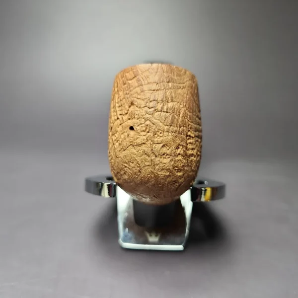 Morgan Bones Sandblasted Oom Paul Briar Pipe, New - Image 5