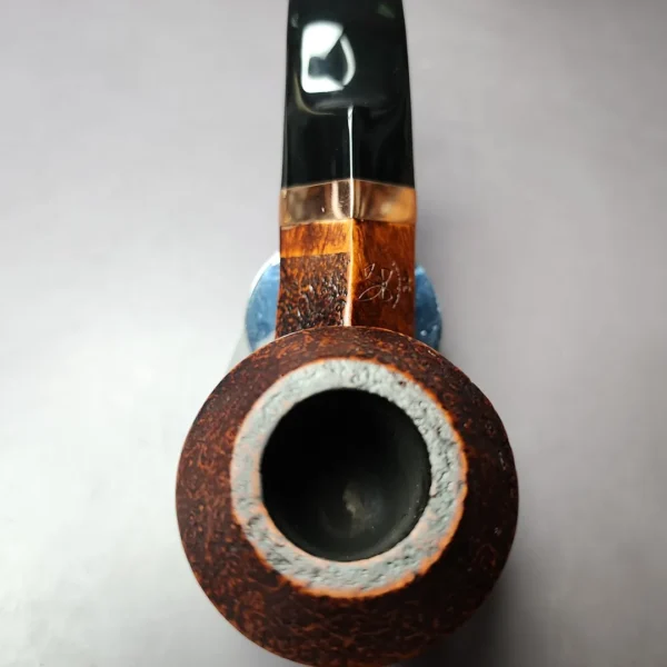 Morgan BlackJack 20 Sandblasted Bulldog Briar Pipe, New - Image 5