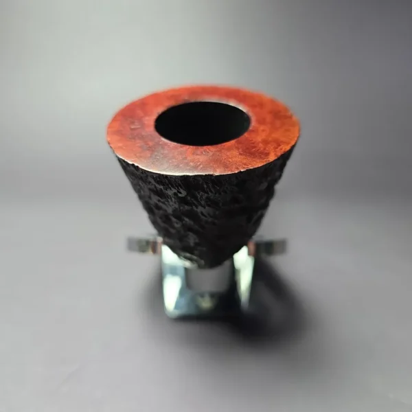 James Upshall Bark w/ Les Wood Silver Yachtsman Estate Briar Pipe, Unsmoked - Image 5