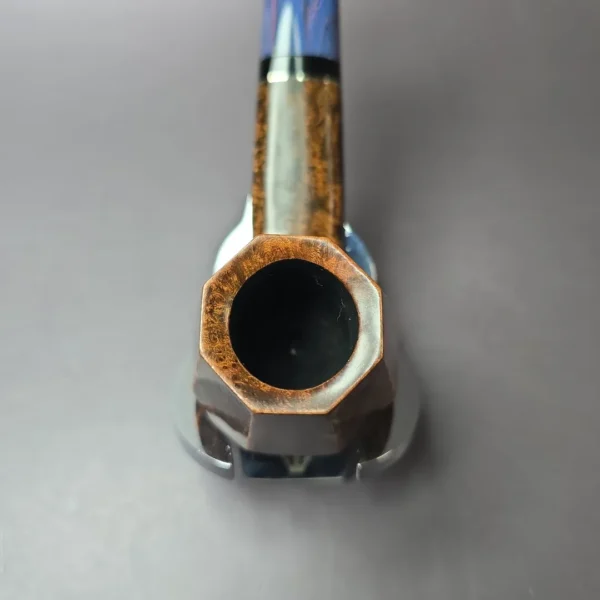 Andrey Kharitonov Smooth Faceted Brandy Estate Briar Pipe, Other Estates - Image 5