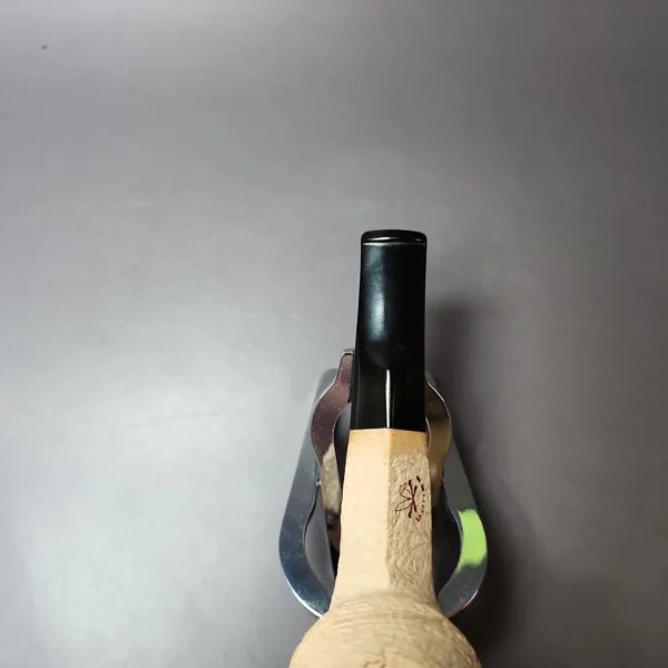 Morgan Bones Sandblasted Bulldog Briar Pipe, New - Image 5