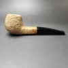 Morgan Bones Sandblasted Panel Shank Apple Briar Pipe, New - Image 5