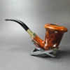 Butz Choquin Maitre Piper Deluxe Smooth Calabash Estate Briar Pipe, French Estates - Image 5