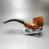GBD Virgin 508/1 Smooth Bent Billiard Estate Briar Pipe, English Estates - Image 5