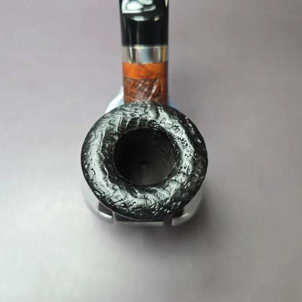 Morgan BlackJack 20 Sandblasted Dublin Briar Pipe, New - Image 5