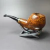 Mina Pipes Smooth Apple w/ Boxwood Estate Briar Pipe, Unsmoked - Image 5