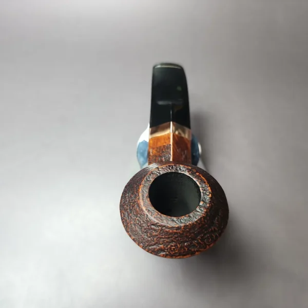 Morgan BlackJack 30 Sandblasted Bulldog Briar Pipe, New - Image 5