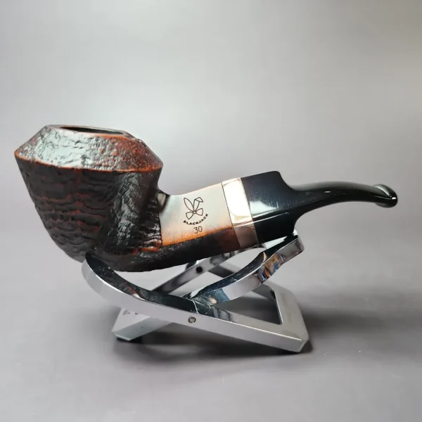 Morgan BlackJack 30 Sandblasted Bulldog Briar Pipe, New - Image 5