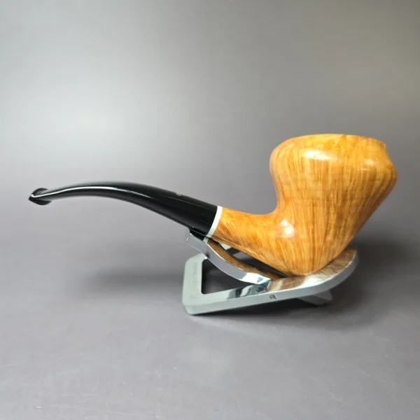 Viprati 4 Clover Smooth Acorn w/ Ivorite Estate Briar Pipe, Unsmoked - Image 5