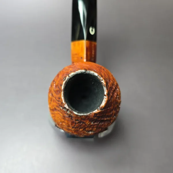 Il Ceppo Imperatori Era Sandblasted Bulldog Estate Briar Pipe, Italian Estates - Image 5