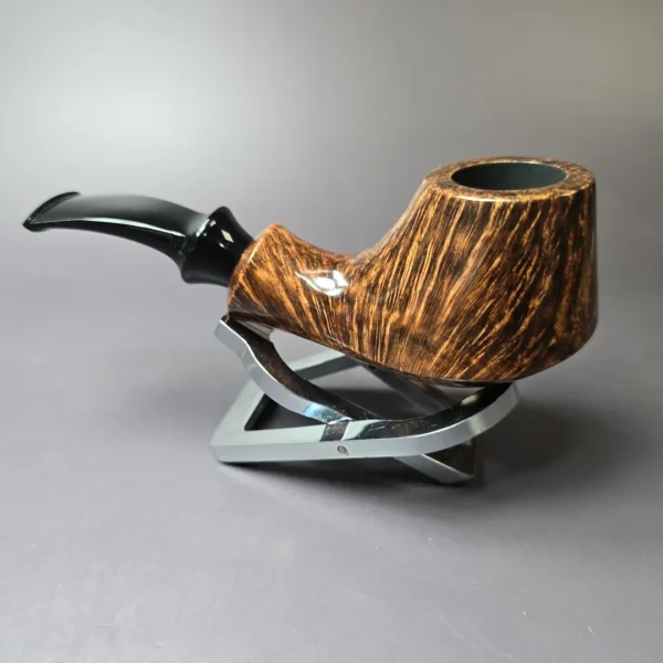 Tsuge Kaga 907 Smooth Volcano Estate Briar Pipe, Unsmoked, 9mm - Image 5