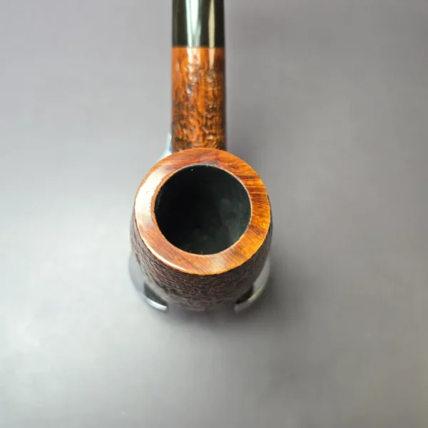 Blatter XL Sandblasted Bent Billiard Estate Briar Pipe, Canadian Estates - Image 5