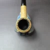 Kiko Rusticated Billiard Estate African Block Meerschaum Pipe, Other Estates - Image 6