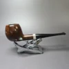 Jacobean Original by Les Wood Smooth Apple Estate Briar Pipe, Unsmoked - Image 5